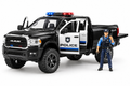 Clayton's Toys 1/16 Police Ram 2500 with Policeman Officer