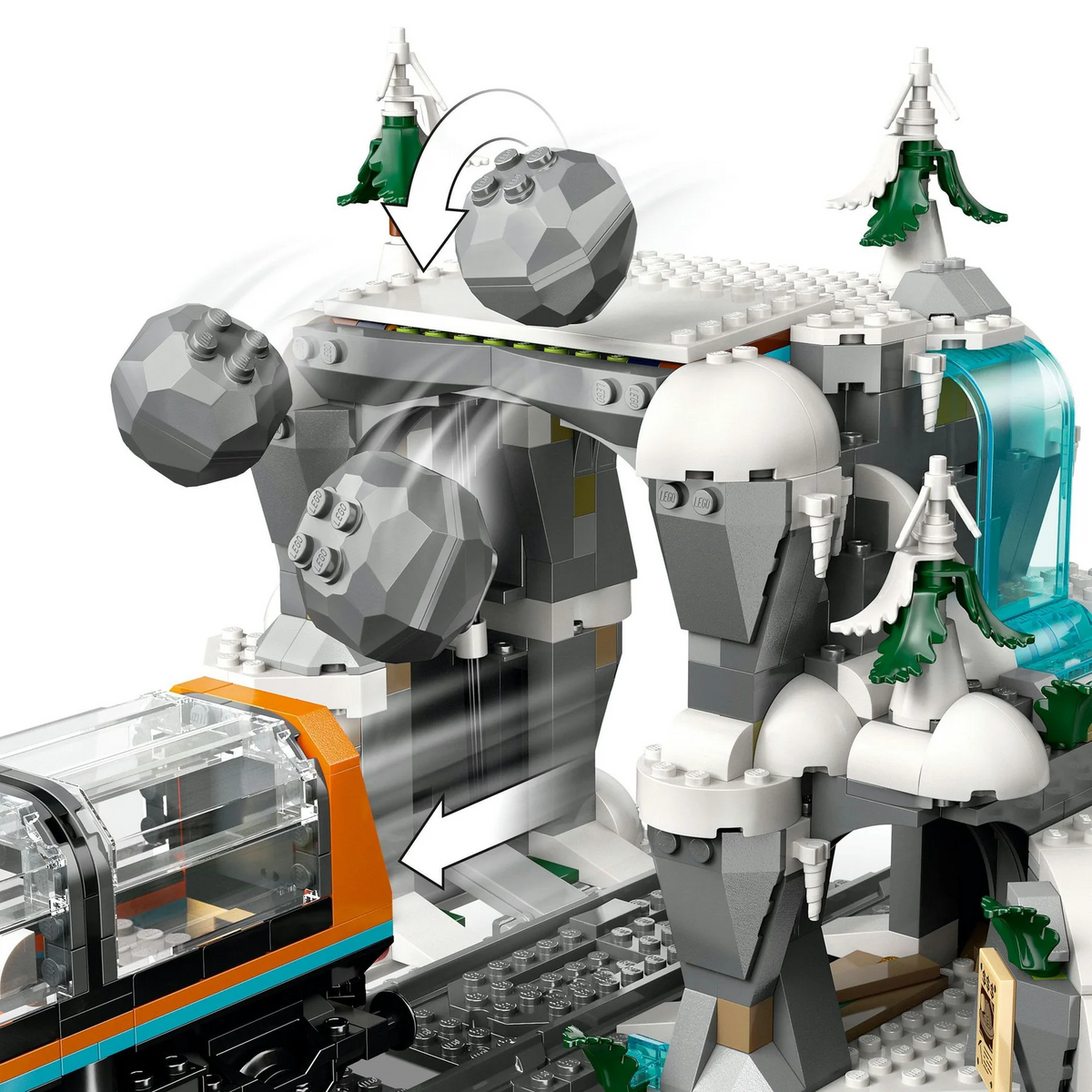Clayton's Toys Explorers Arctic Polar Express Train 60470