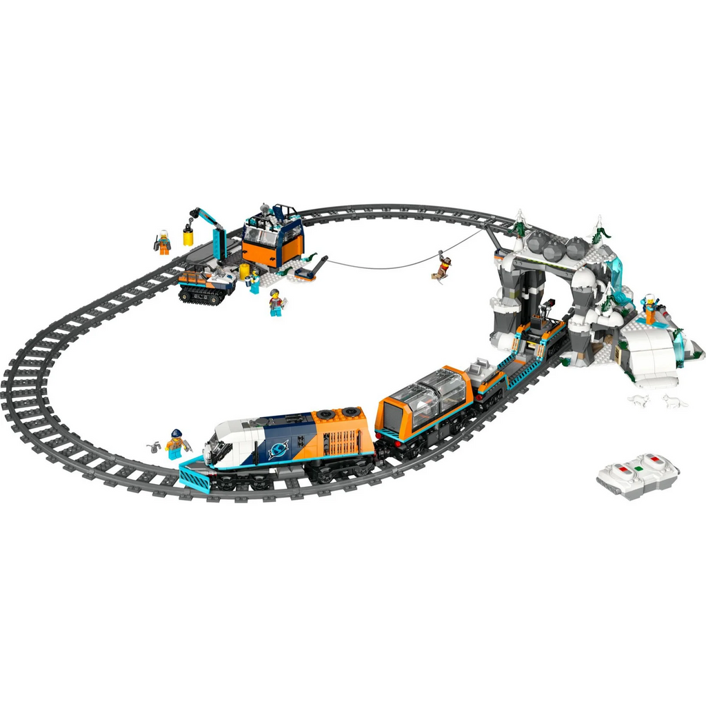 Clayton's Toys Explorers Arctic Polar Express Train 60470