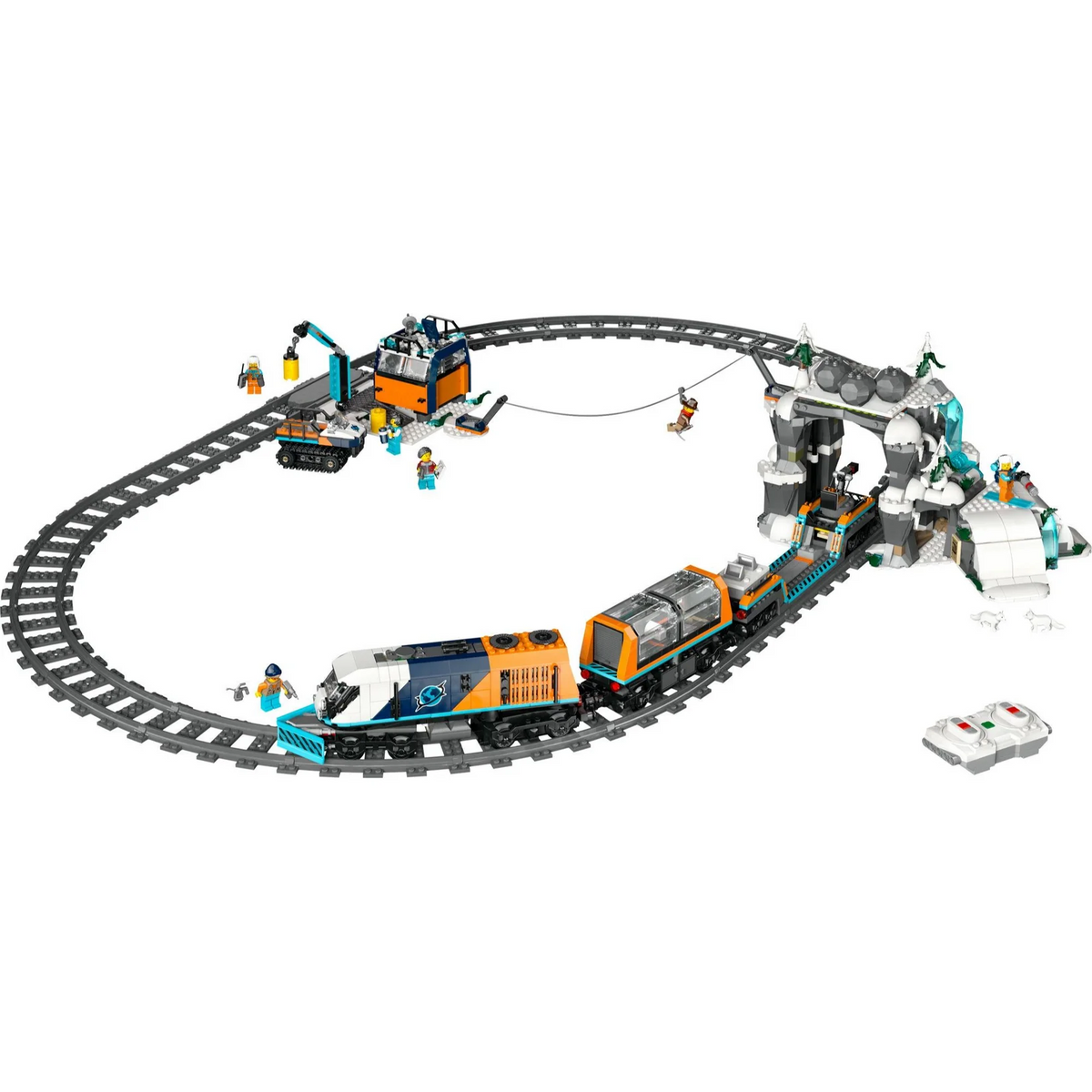 Clayton's Toys Explorers Arctic Polar Express Train 60470
