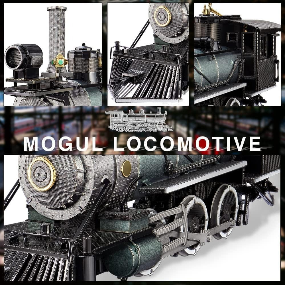 Clayton's Toys 3D Metal Puzzle Mogul Steam Engine Locomotive Model