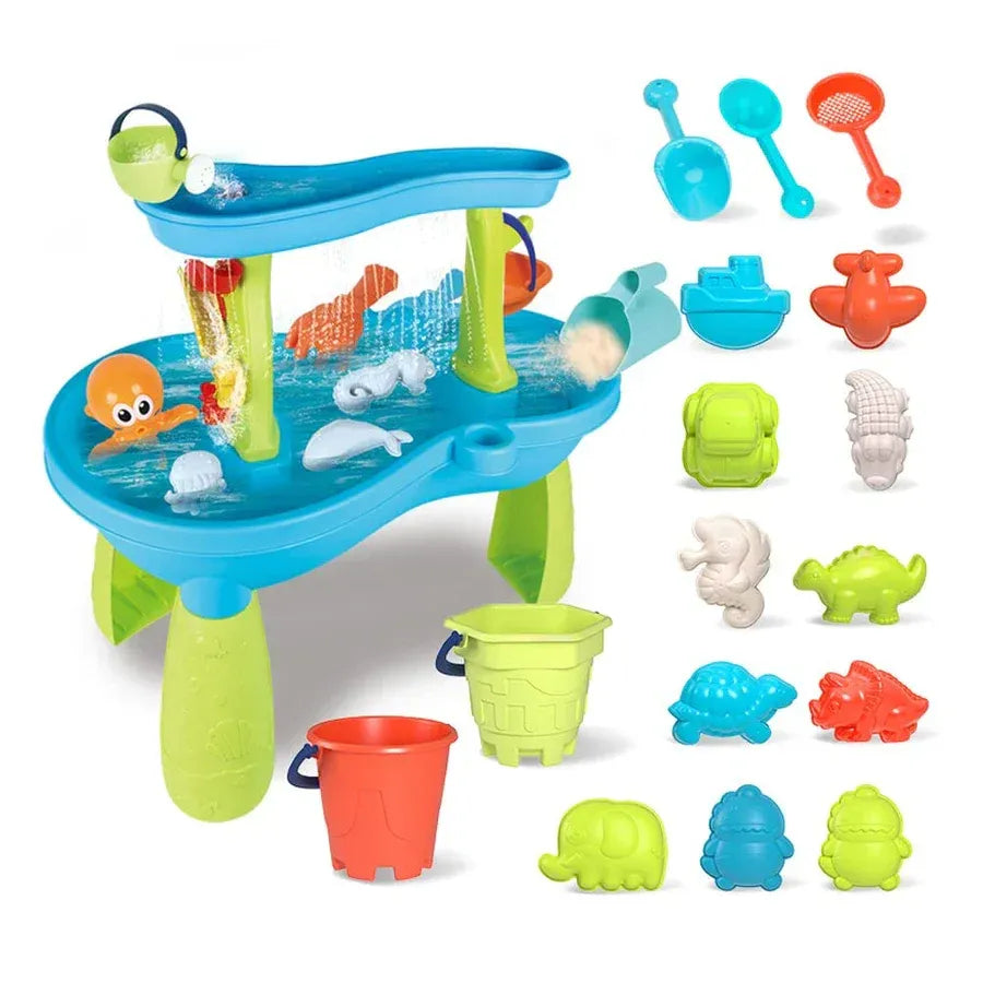 26 PCS Beach Water Table for Toddlers