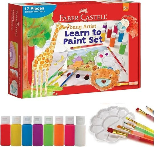 Faber-Castell Young Artist Learn to Paint Set