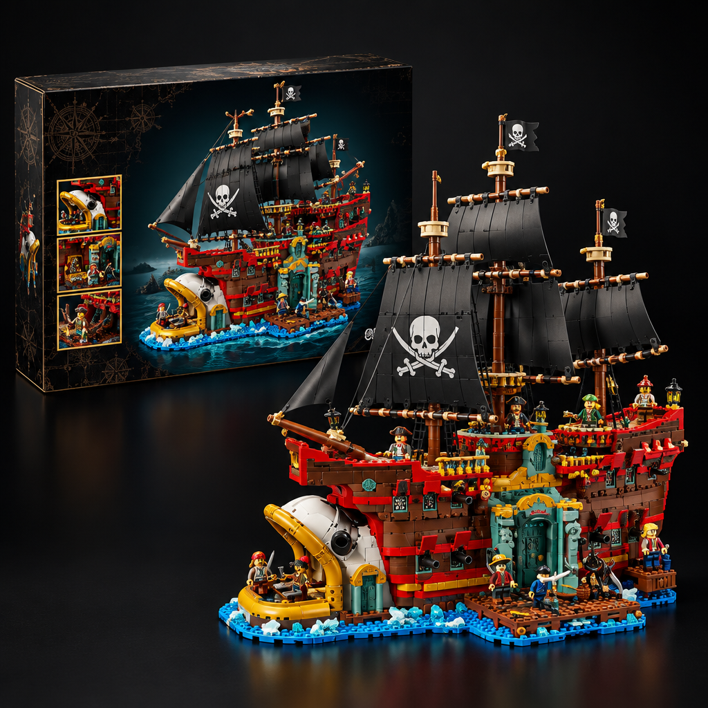 Clayton's Toys Pirate Floating Restaurant Building Set 75640